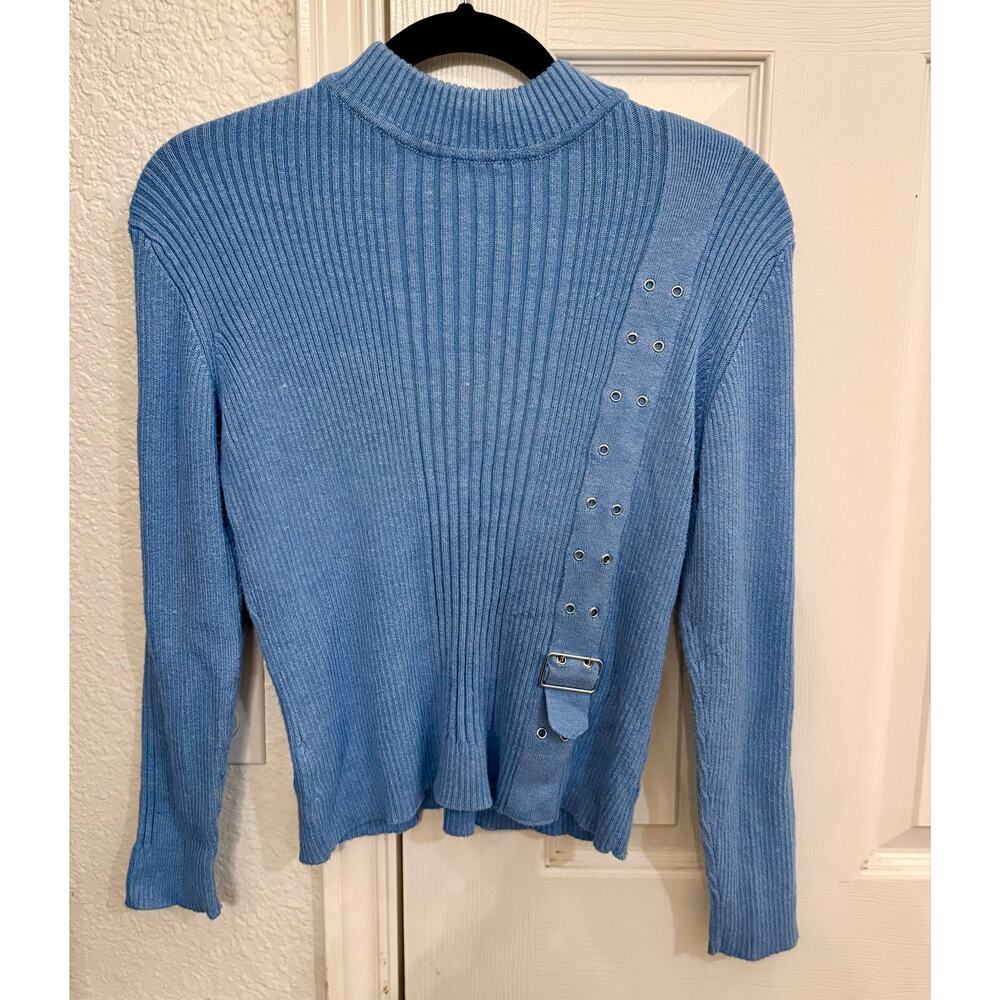00s Blue Sweater